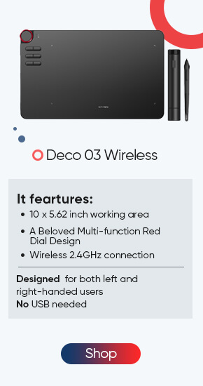 XPPen Deco 03 Wireless